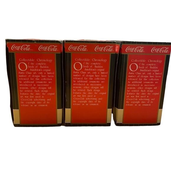 Coca Cola Trim-A-Tree Collection Ornaments & Enesco Coca Cola Ornament - Picture 7 of 8